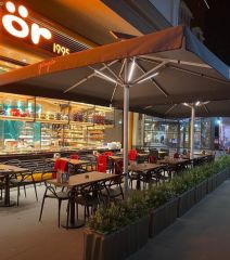 100 MM GÖVDELİ KAŞ ENJOY TELESKOPİK ŞEMSİYE (DİKDÖRTGEN)